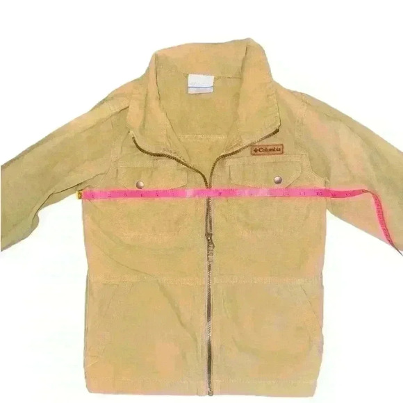 Boys Columbia Tan Jacket 4/5 - Picture 4 of 6